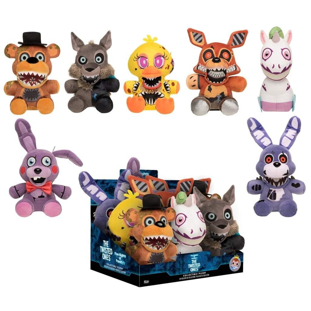 fnaf plushies twisted ones